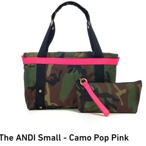 The ANDI Small - Camo Pop Pink